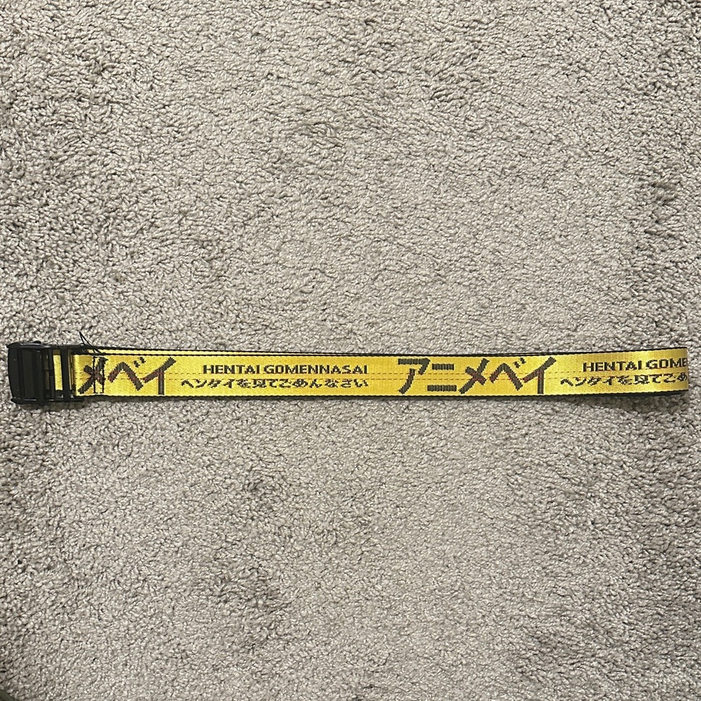 AnimeBae Yellow Anime Utility Belt